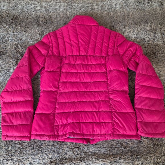 Bernardo Goose Down Pink quilted puffer Jacket S - Picture 5 of 5